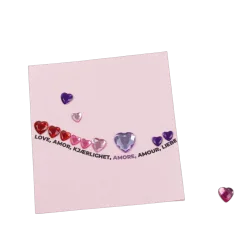 Naljepnice Apli Diamonds Srca 20604