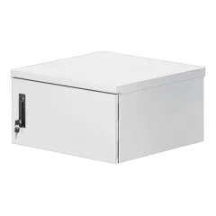 Intellinet Industrial IP55 19" Wall Mount Cabinet with Integrated Fans, 6U