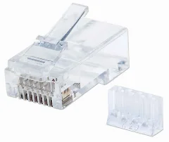 Intellinet konektor, UTP, CAT6, RJ45, 90 kom