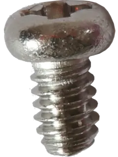 Steel bolt M2 3 mm, 100 pcs.