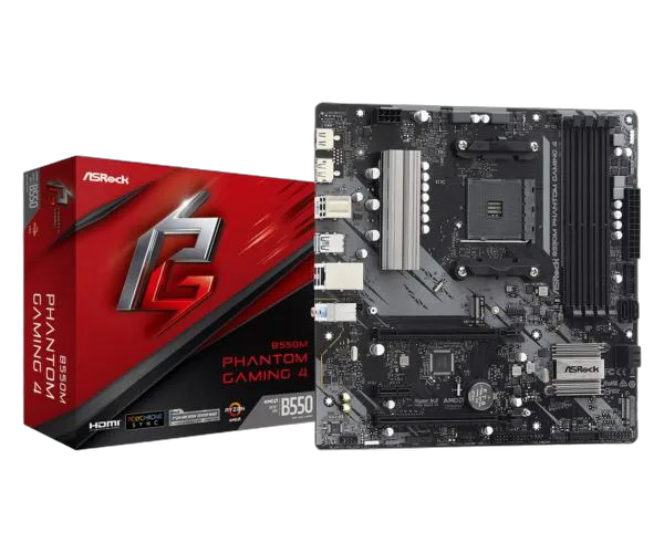 Asrock AMD AM4 B550M PHANTOM GAMING 4
