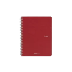 Bilježnica Fabriano Ecoqua original A5 90g 70L spiralna crte cherry 19148203