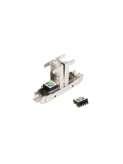 Lanberg 2X RJ45 Cat6 FTP Plug 8P8C Tool-Less Adapter