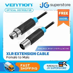 Vention XLR Audio Extension Cable 8M Black