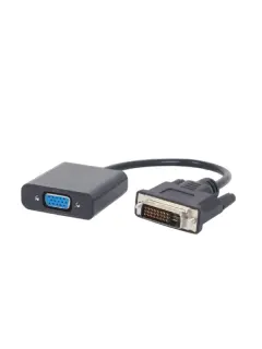 Gembird DVI-D to VGA adapter cable, black