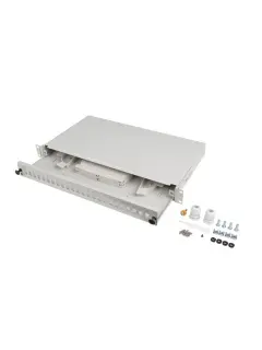 Lanberg Rackmount 19" 1U Fiber Patch Panel 24XSC SIMPLEX/24XLC Duplex + Accessories