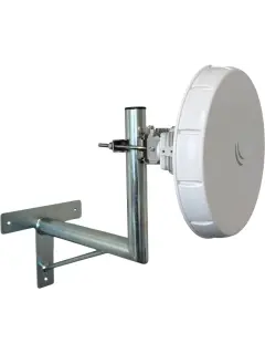 Conexpro Wall-mounted antenna bracket "L", length 35cm, height 30cm, diameter 42mm, T-base and brace