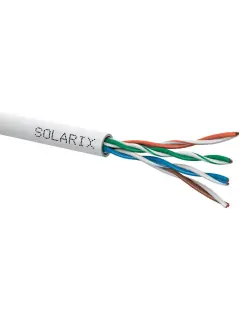 Solarix ethernet cable CAT5E UTP PVC 305m box