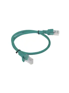 LanbergCAT.6 UTP 0.5M Green Patchcord Fluke Passed