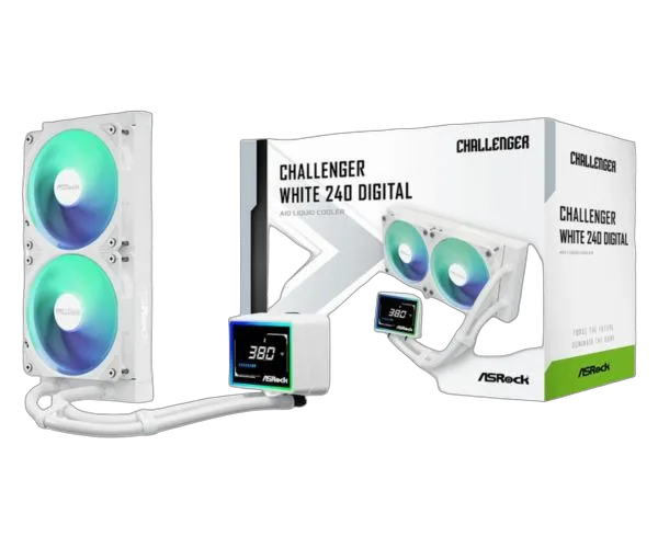 ASRock Challenger White 240 Digital AIO tekućinsko hlađenje