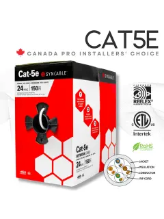 NaviaTec Cat5e UTP Patch Cable 5m white