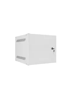 Lanberg 10" Wall-Mount 4U/280X310 Rack Cabinet For Self-Assembly With Metal Door Grey (Flat Pack)