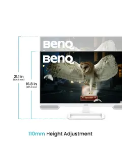 BENQ Monitor - 27" 4K 95% P3 USB-C (65 W), USB-Hub HAS LBL+ treVolo SPK, Remote Control