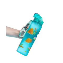 Plastična boca Puckator Capybara s poklopcem na pritiskanje nelomljiva 600 ml BOT353