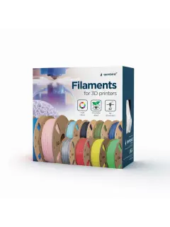 Gembird ASA filament, white, 1.75 mm, 1 kg