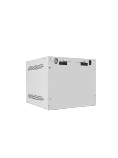 Lanberg 10" Wall-Mount 4U/280X310 Rack Cabinet For Self-Assembly With Metal Door Grey (Flat Pack)
