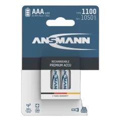 Ansmann NiMH punjive baterije AAA HR03 tip 1100 (min. 1050 mAh) 4 kom. blister pakiranje