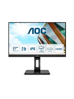 AOC U27P2CA, 27", 2xHDMI, DP, USB-C, HAS, zuč.