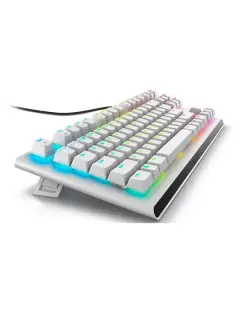 Dell Alienware Tenkeyless gaming tipkovnica - AW420K, US (QWERTY), mjesečno bijela