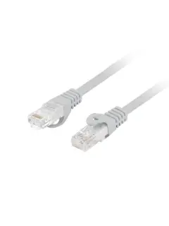 Lanberg CAT.6 UTP LSZH CU 0.5M Grey Patchcord Fluke Passed