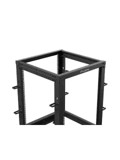 Lanberg Open Rack 19" 15U 600X600-1100 Adjustable Black