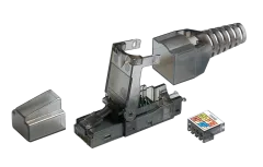 Transmedia Tool-less RJ 45 plug