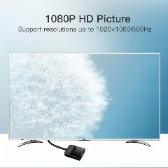 Vention DP to VGA Converter 0,15m Black
