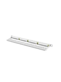 Lanberg Patch Panel 24 Port 0.5U 19" CAT.6 UTP Grey