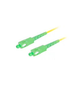 Lanberg Fiber Patchcord SM SC/APC-SC/APC Simplex 2M LSZH G657A1 3.0MM Yellow