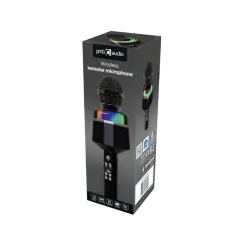 Gembird Wireless karaoke microphone, black