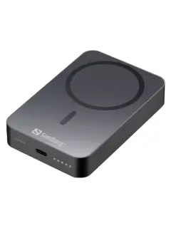 Sandberg Magnet Wireless Powerbank 5000 ALU