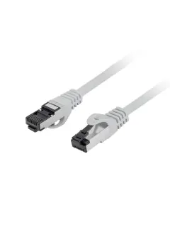 Lanberg Patchcord CAT.8.1 S/FTP LSZH CU 3M Grey Fluke Passed