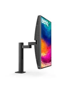BENQ Monitor 27", UHD 3840x2160, IPS, 95% P3, 100% sRGB, HDR400, 350 nits, Delta E, DualView, KVM