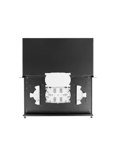 Lanberg Rackmount 19" 1U Fiber Patch Panel 24XSC Simplex/24XLC Duplex Black + Accessories