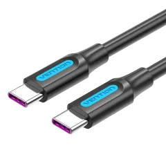 Vention USB 2.0 A Male to C Male 5A Cable 2M Black