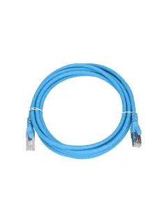 Extralink Cat.6A S/FTP 3m, blue patchcord