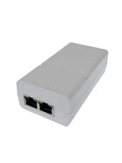 MaxLink PI30W PoE injector - 802.3af/at, 52 V, 580mA, 30 W, 1Gbit, white