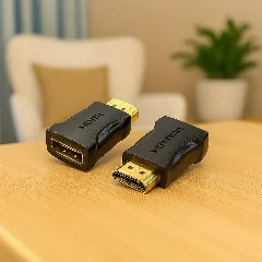 Vention HDMI Male to Female Adapter Black