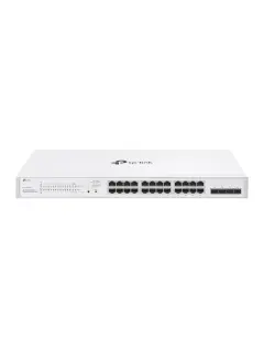 TP-Link Festa 28-Port Gigabit Switch, 24× Gigabit 802.3af/at PoE+ Ports, 4× Gigabit SFP Slots, 250 W