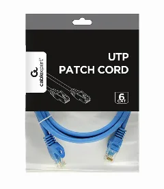 Gembird Cat6 UTP Patch cord, blue, 2m