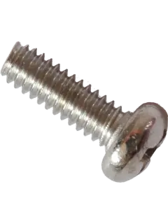 Steel bolt M2 6 mm, 100 pcs.
