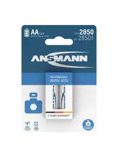 Ansmann digitalne NiMH punjive baterije AA HR6 tip 2850 (min. 2650 mAh) 2 komada, plastični blister