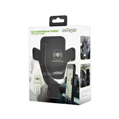 Gembird Car smartphone holder with wireless charger, 10 W