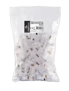 Gembird Cat6 plug, UTP, 100 pcs