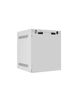 Lanberg 10" Wall-Mount 6U/280X310 Rack Cabinet For Self-Assembly With Metal Door Grey (Flat Pack)