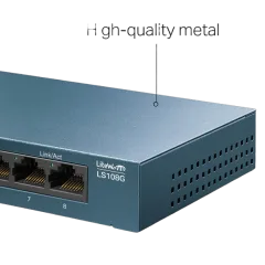 TP-Link 8-Port 1GbE RJ45 Metal Desktop Switch