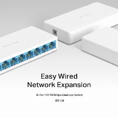 Mercusys 8-Port 10 100 Mbps Desktop Switch