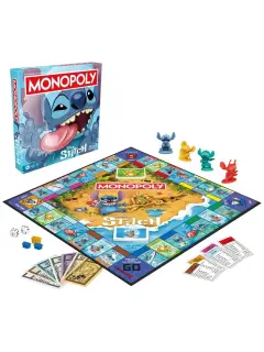 Društvena igra Monopoly Stitch G0388102 8+ igra je na engleskom jeziku