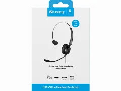 Sandberg mono slu&scaron;alice za ured s mikrofonom, USB