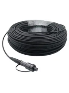 M2K 5.0mm span50 fiber optic round cable pigtail 60m G657A1 with mini sc connector